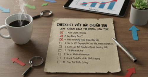 checklist viet bai chuan seo featured